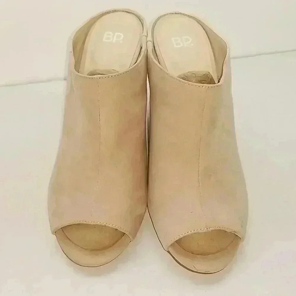 BP sandals open toe Chunky heel